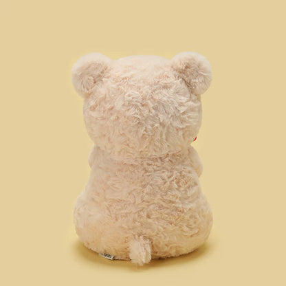 Teddy Bear Plush With Roses Soft Stuffed Bear Gift