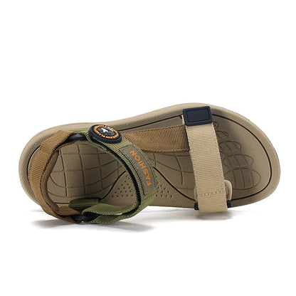 Boys Quick-Dry Beach Sandals Water Shoes Fabric Upper EVA Outsole Summer