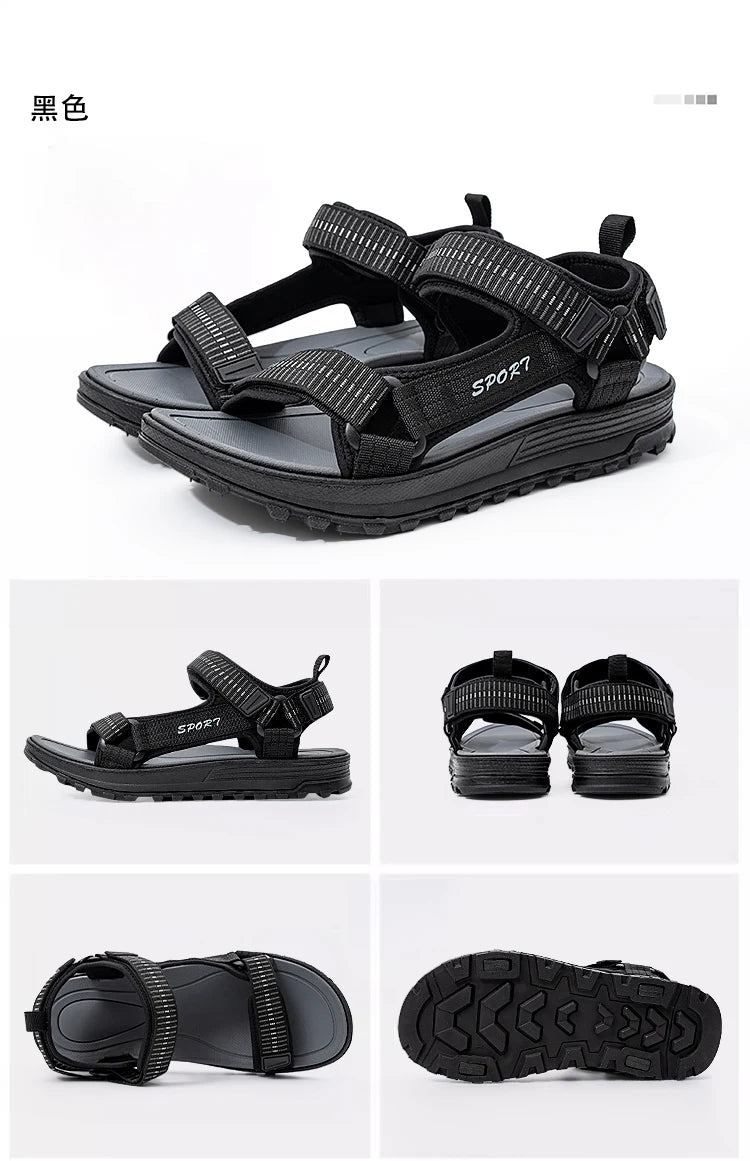 Men's Summer Sandals Lightweight Beach Casual Footwear