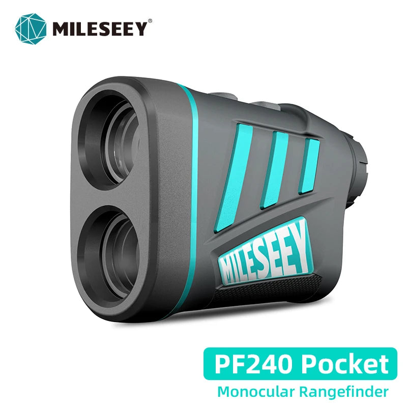 Mileseey PF210 PF2E PF240 Golf Laser Rangefinder Telescope Measure 600M/Yard Distance Meter 6X Monocular For Golf Sport Hunting
