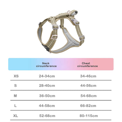 Dog Harness With Reflective Strap Vest For Medium And Large Dogs
