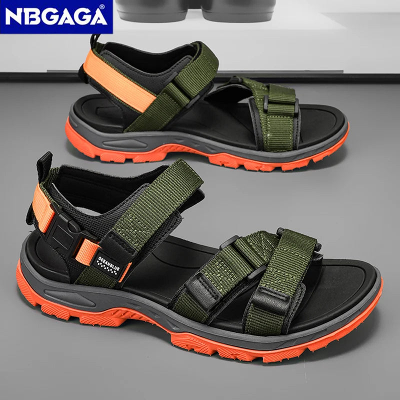 Men's Sandals Wear-Resistant Outdoor Summer Breathable EVA Insole