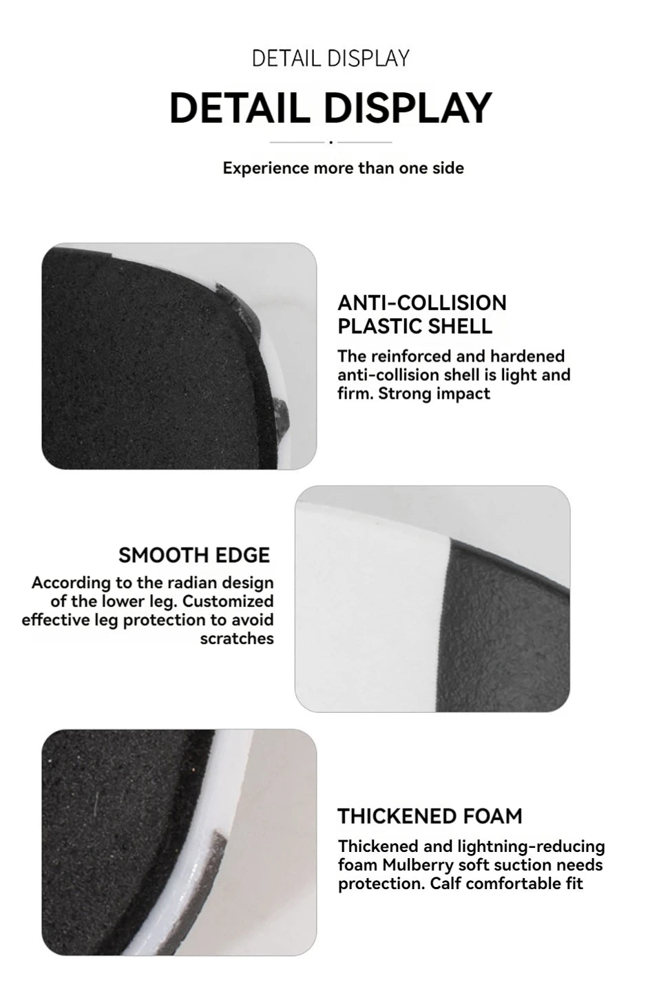 Loogdeel 1pair Football Shin Guards Adult Children's Thickened Durable Anti Collision Soccer Sport Training Leg Protection Board