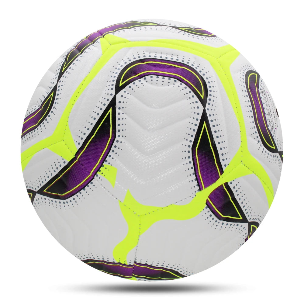 Soccer Balls Standard Size 5 Machine-Stitched Ball PU Material Sports League Outdoor Match Football Training Ball Futbol Voetbal