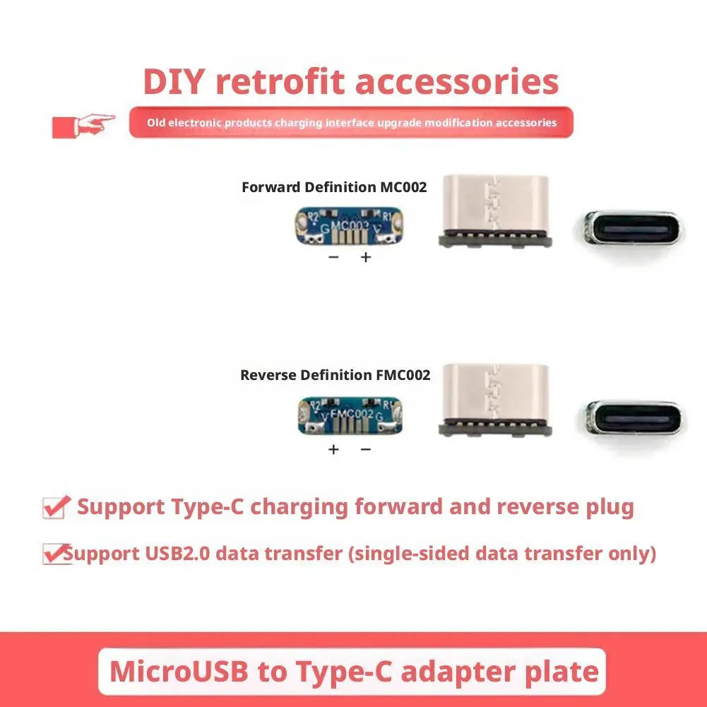 M85K USB Connector Type C USB 2.0 Data Transfer Data Power Adapter DIY Repair Adapte Modification Accessories