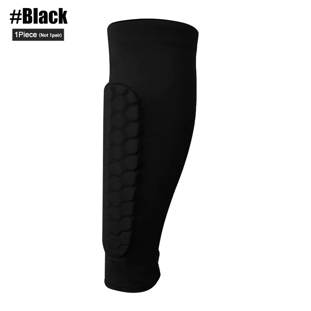 Honeycomb Soccer Shin Guards Football Shields Sports Legging Shinguards Leg Sleeves Protective Gear Shank Protector