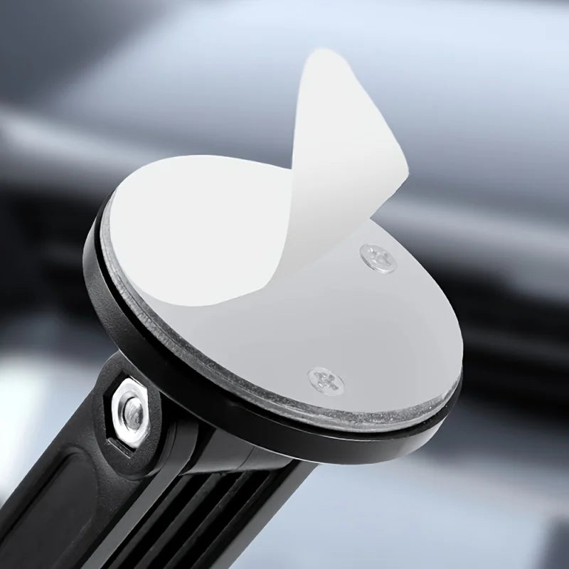 Foldable Car Phone Holder with Sturdy Suction Cup Base - Universal Clip-On Hands-Free Stand for GPS Navigation And Video
