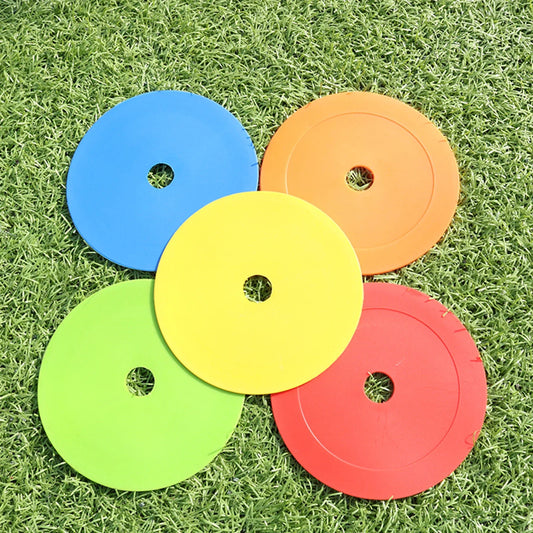 Colorful Soccer Flat Cones Marker Disc High Quality Football Basketball Training Aids Sports Training Equipment Accessories