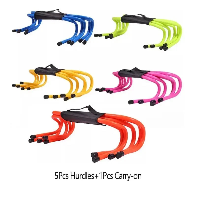 5/10/20/30Pcs 30cm Football Hurdle Portable Speed Agility Training Equipment Hurdle Ladder Safety Soccer Stable Rack