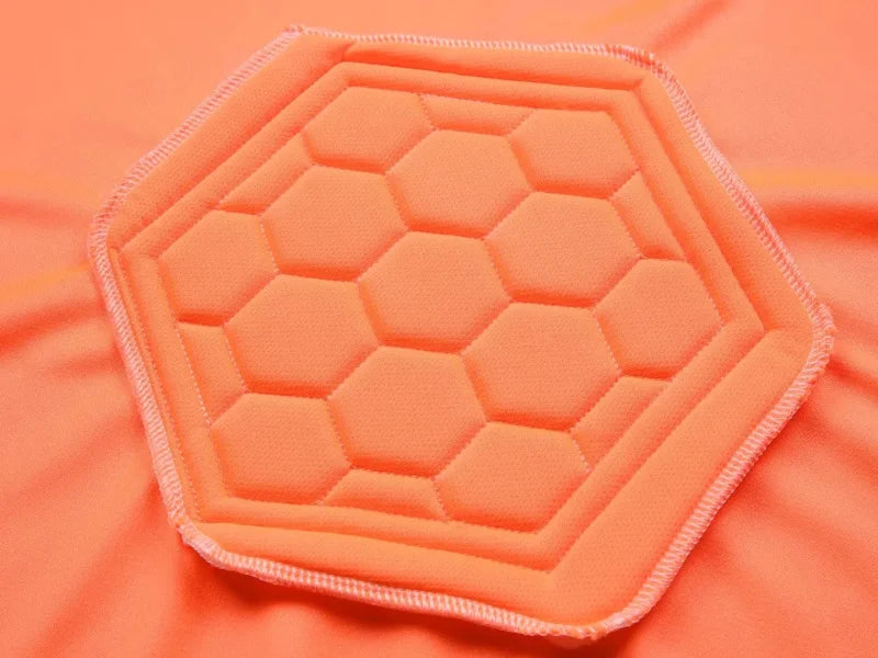 Men Kid 2024 Soccer Goalkeeper Uniform Protective Sponge Long Sleeve Football Training Goalkeeper Top Soccer Jersey Pants Custom