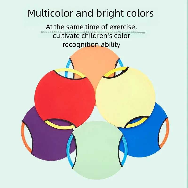 35cm Bouncing Circle Throwing Training Sensory Toy Kids Outdoor Games Balance Training Educational Learning Toys for Children