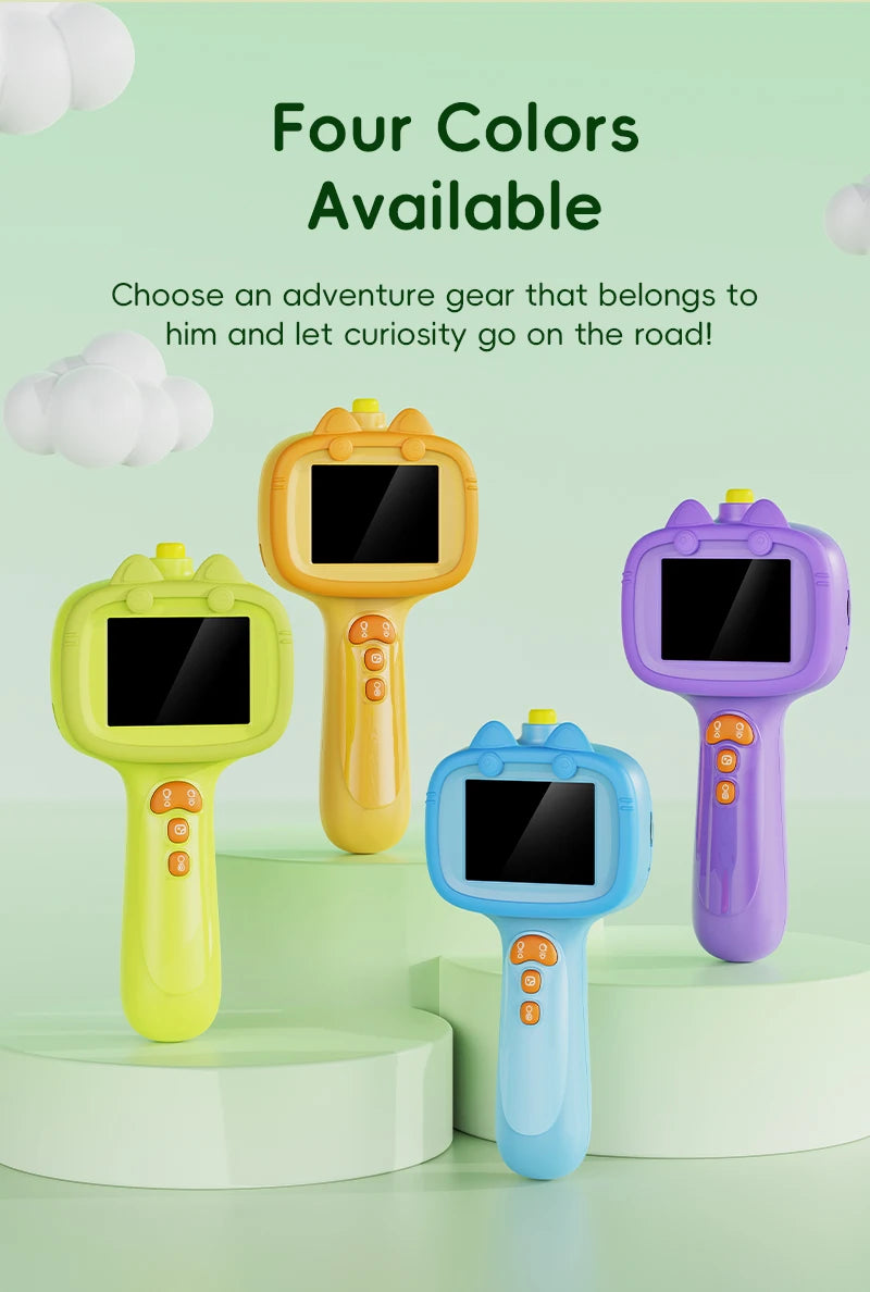 Kids Borescope Snake Camera with Light Outdoor STEM Educational Toy Endoscope Science Gift for Boys Girls Camping Explore Nature