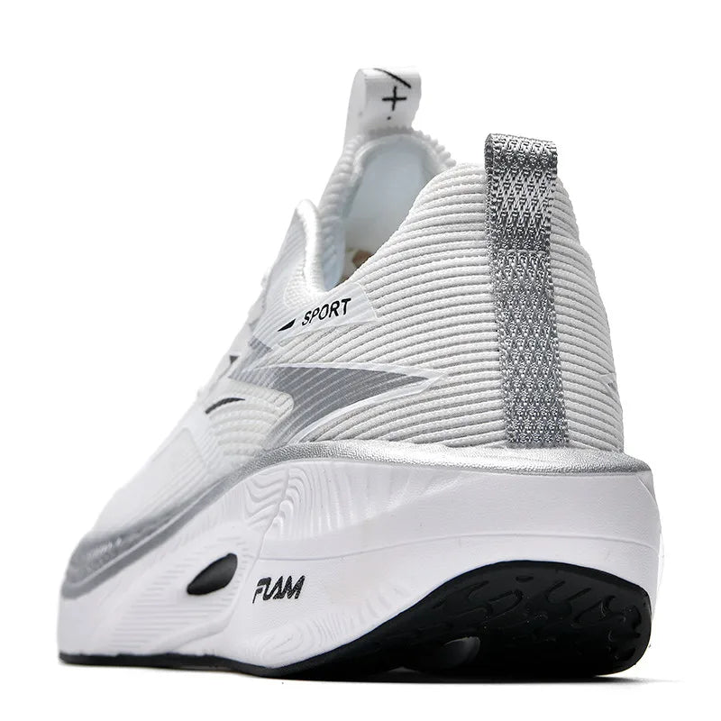 Men's Sneakers Anti-slip Cushioned Comfortable Racing Training Running Shoes Mesh Tennis Shoes Casual for Women