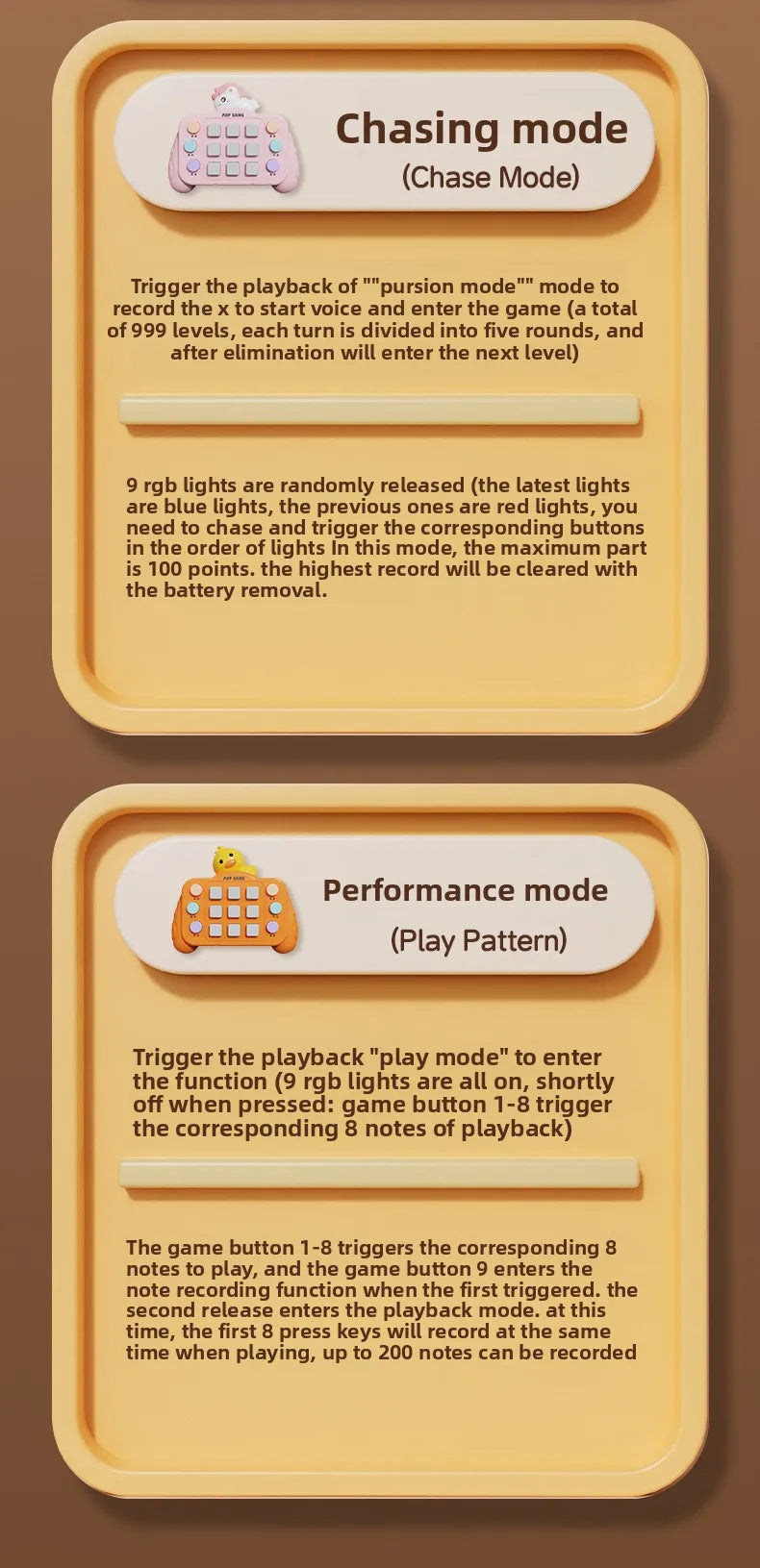 Montessori Busy Board Sensory Toys Cartoon with LED Light Switch Control Board Travel Activities Children Game for 2-4 Years Old