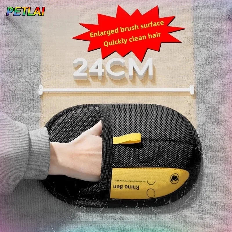 Reusable Pet Hair Removal Glove for Cats and Dogs