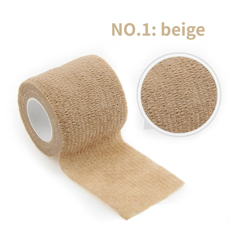 Sports Bandage Elastic Elastoplast Self Adhesive Tape Protect Wrist Palm Finger Arm Shoulder Knee Ankle Pets Leg Tattoo Safety