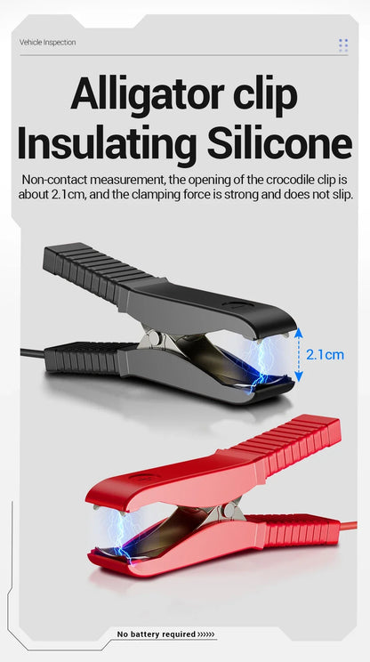 Voltage Battery Tester 11-25V Car Relay Detector 4/5 Pins Digital Display