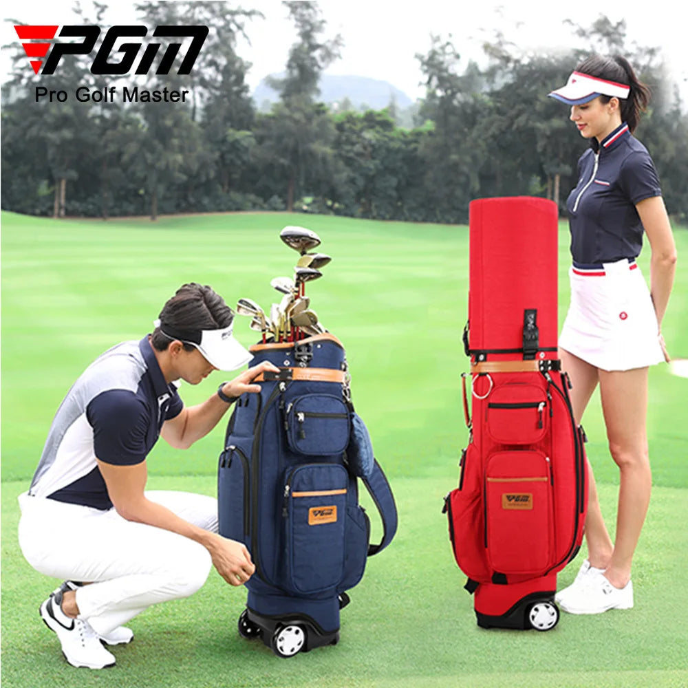 PGM Golf Multi-functional Towing Ball Bag with Ball Rod and Password Lock Aviation Bag QB038