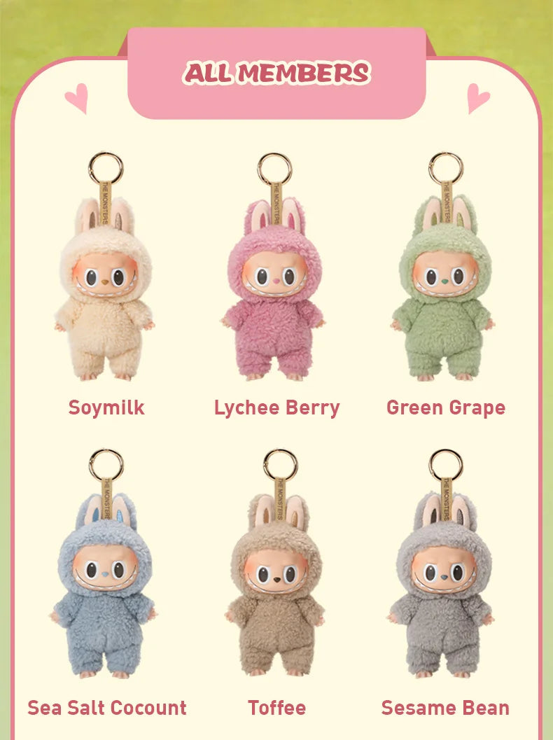 POP MART LABUBU THE MONSTERS - Exciting Macaron Vinyl Face Surprise Mystery Box Blind Box Toys Kawaii Anime Action Figure Caixa