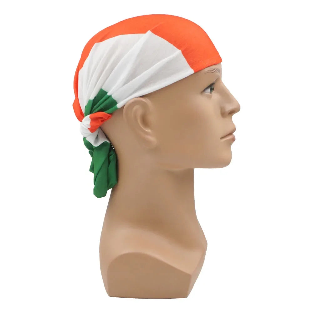 World Football Fans National Flag Face Bandanas Spain France Korea Mexico Germany Seamless Neck Gaiter Men Women Headwear Scarf