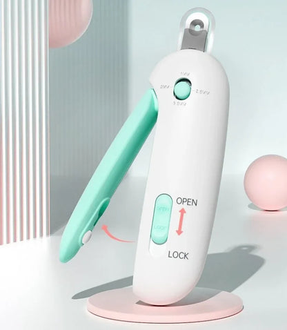 Pet Nail Clippers For Cats And Dogs With Adjustable Hole ABS And Stainless Steel