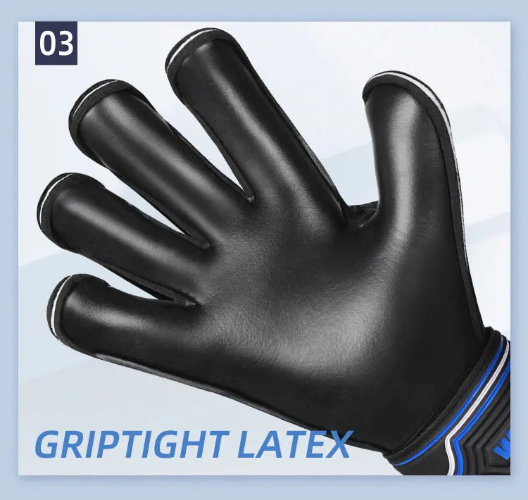 Soccer Goalie Gloves Youth Adult, Pro-Level Goalkeeper Gloves, High Performance Soccer Gloves with Pro-Tek Fingersave,