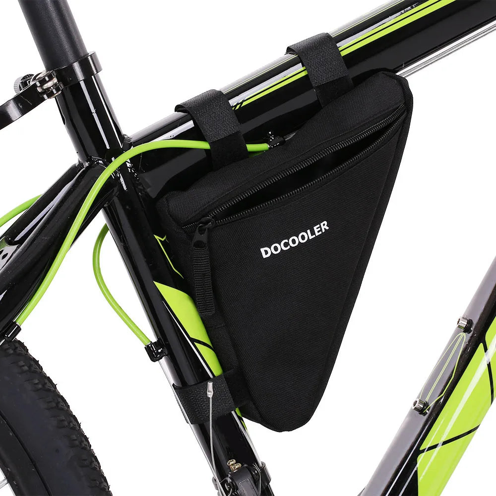 Docooler Triangle Cycling Bag Bike Bicycle Front Saddle Tube Frame Pouch Bag Holder Outdoor Bag MTB Mountain Bike Accessories