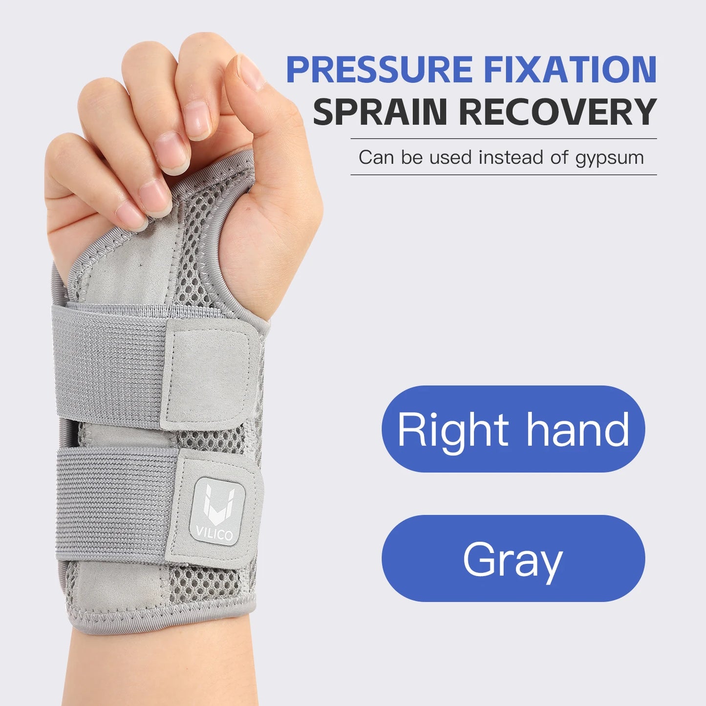 Finger Joint Pain Tendon Sheath Adjustable Dual Strap Wrist Guard with Thin Design Thumb Strain Protection Strap Wrist Guard