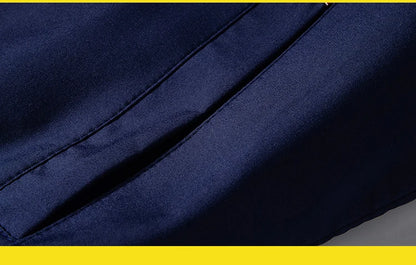 Men's M-4XL Autumn Thin Windproof Cycling Jacket with Zipper Long Sleeve