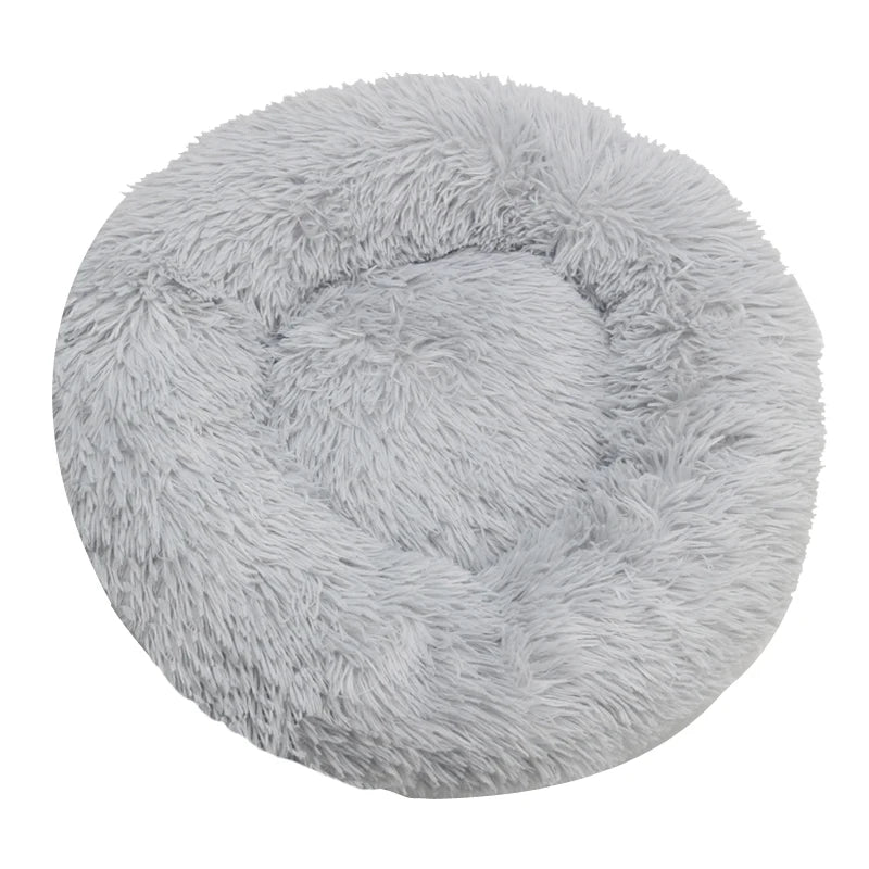 Round Soft Pet Bed – Indoor Sofa for Cats and Dogs