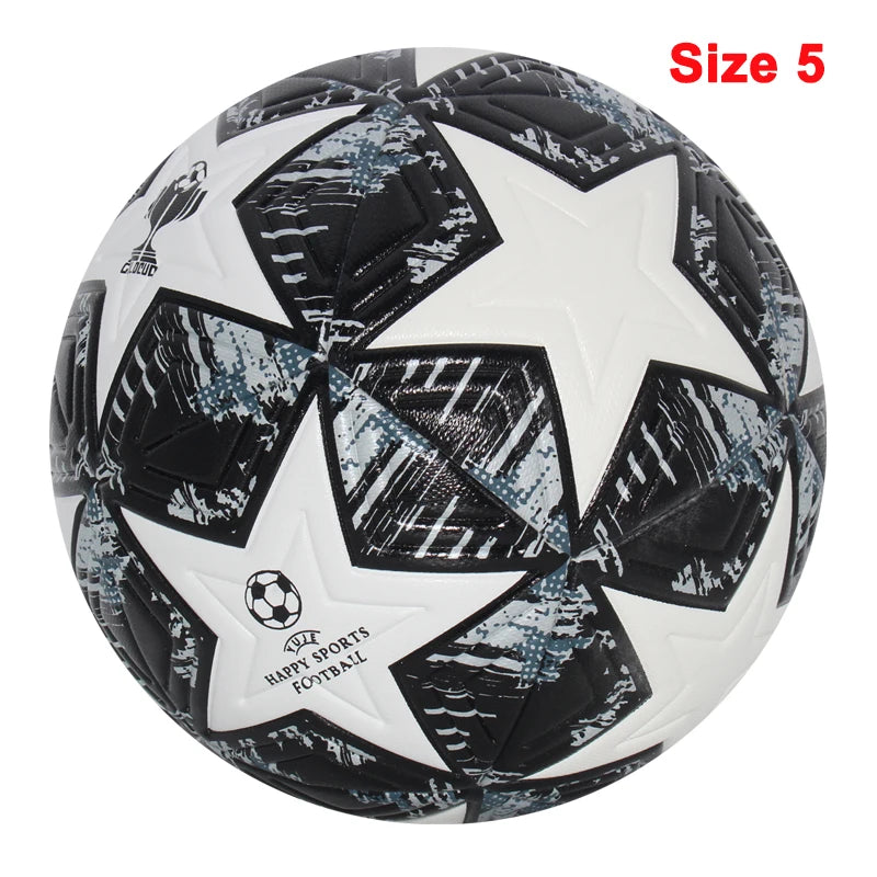 Soccer Ball Professional Outdoors Sports Match Balls High Quality PU Material Training Seamless Football Standard Size 5 Size 4