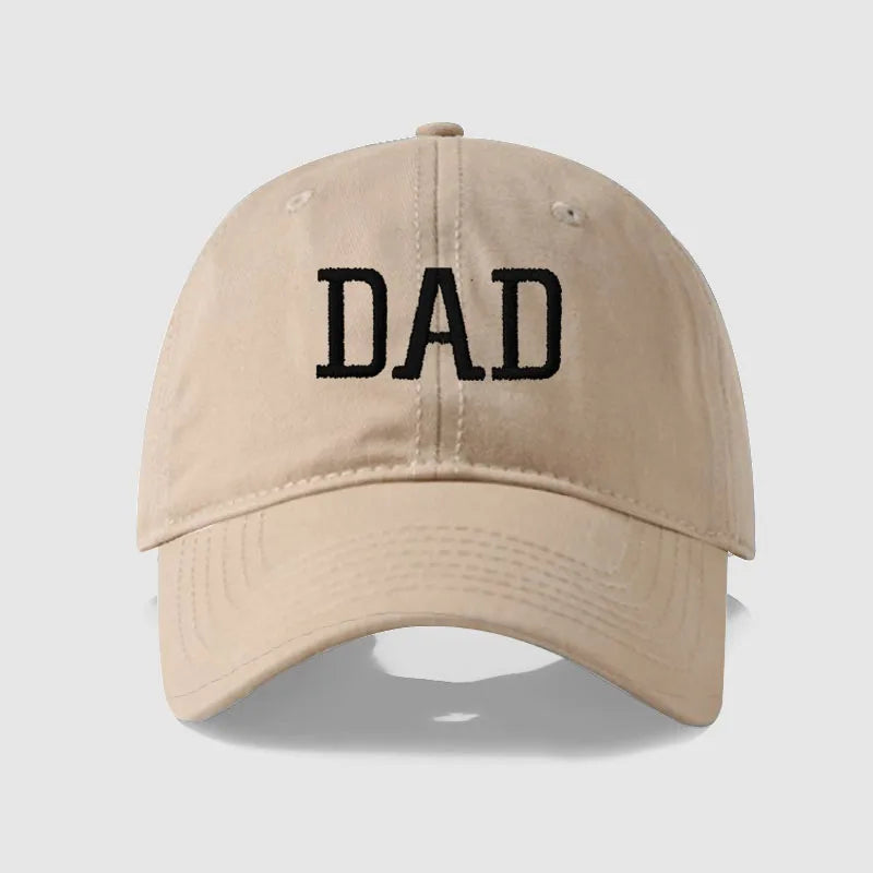DAD MOM Embroidery Pure Cotton Men's Baseball Cap For Man  Womne's Fashion Sport Golf Caps Sun Hat Dropshipping
