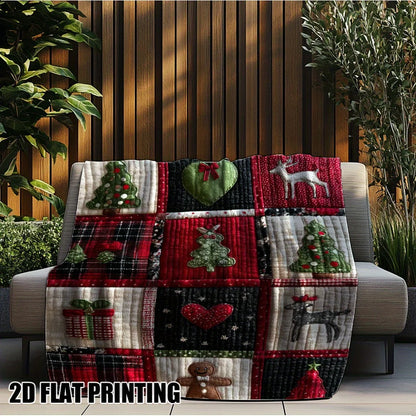 Christmas Throw Blanket, Polyester Flannel, 70x100cm or 100x130cm