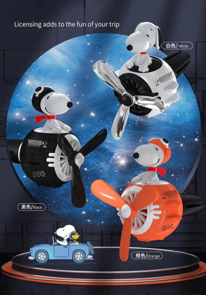 Air Freshener Propeller Pilot Series Car Anime Figure Aromatherapy Diffuser