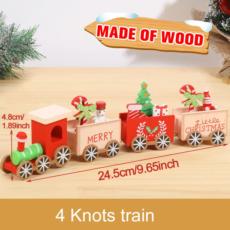 Christmas Train Decoration – Merry Christmas 2025 Home Ornament, Xmas & New Year 2026 Gifts