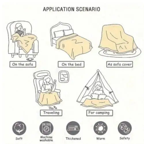 Merry Grinchmas Blanket – Cozy Soft Throw for Christmas Holidays, Kids & Adults