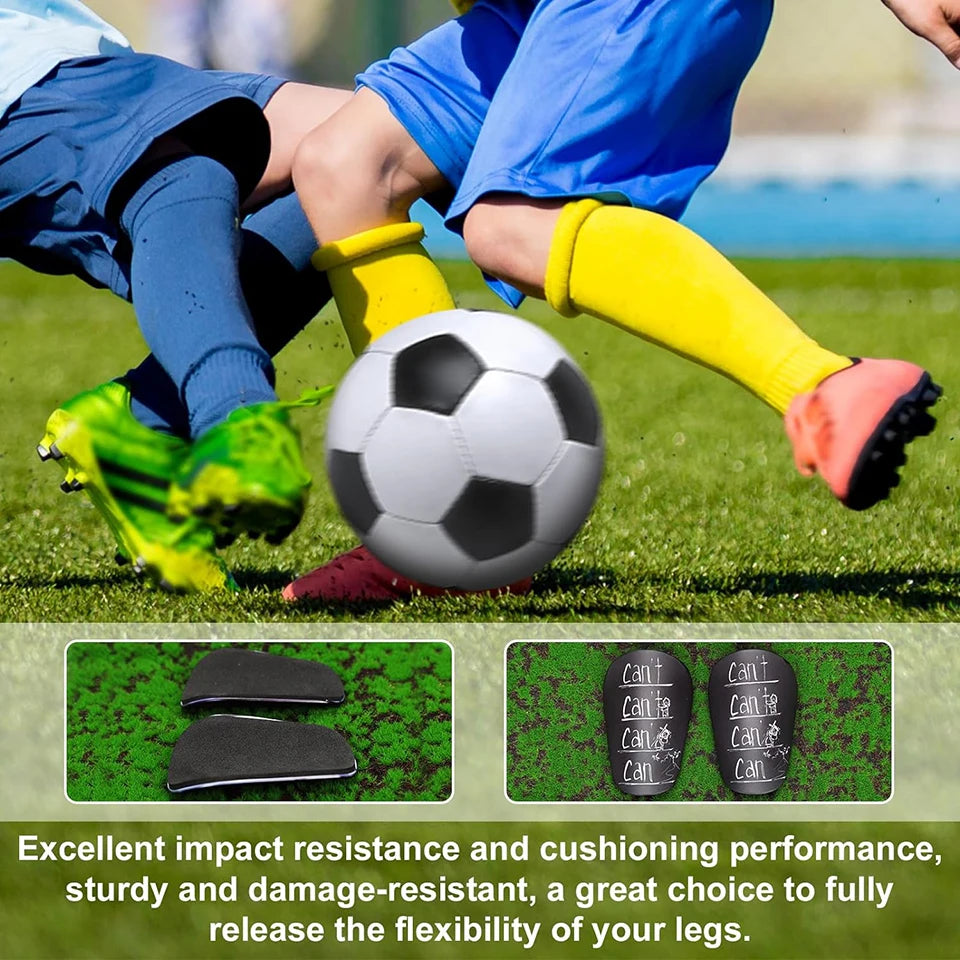 Loogdeel 1pair Football Shin Guards Adult Children's Thickened Durable Anti Collision Soccer Sport Training Leg Protection Board