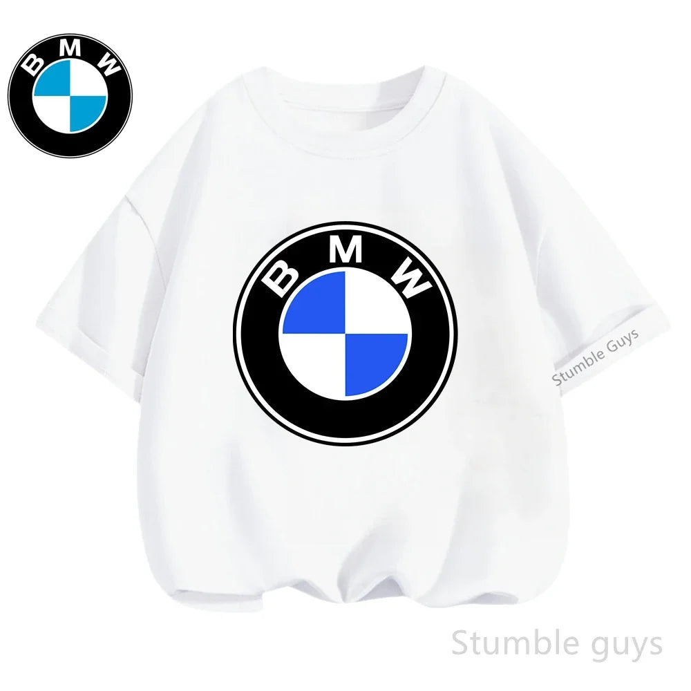Kids BMW Zipper Hoodie Autumn Clothes Winter Boys Girls Warm Casual Sweatshirt Moto Cool Jacket