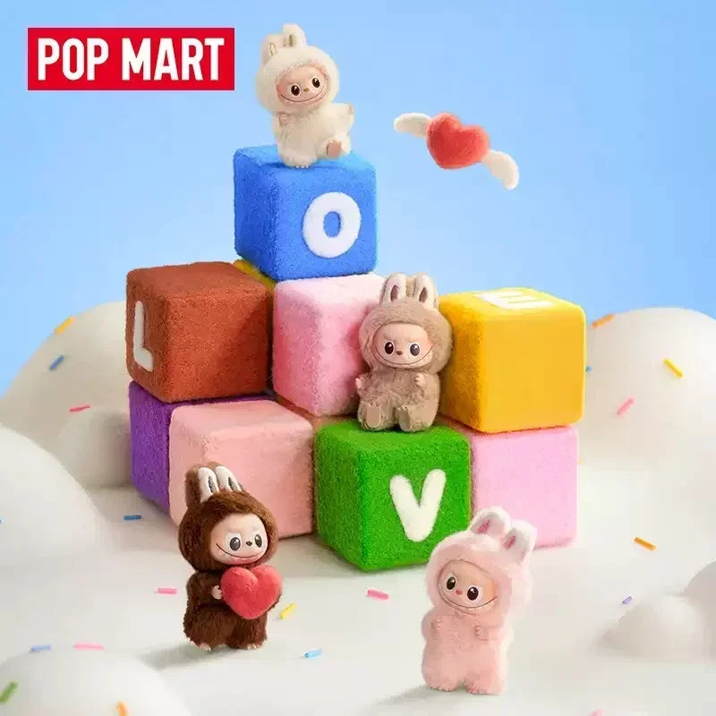 Pop Mart THE MONSTERS PIN FOR LOVE Series Blind Box Mystery Box Guess Bag Toys Doll Anime Figure Ornaments Gift Collection