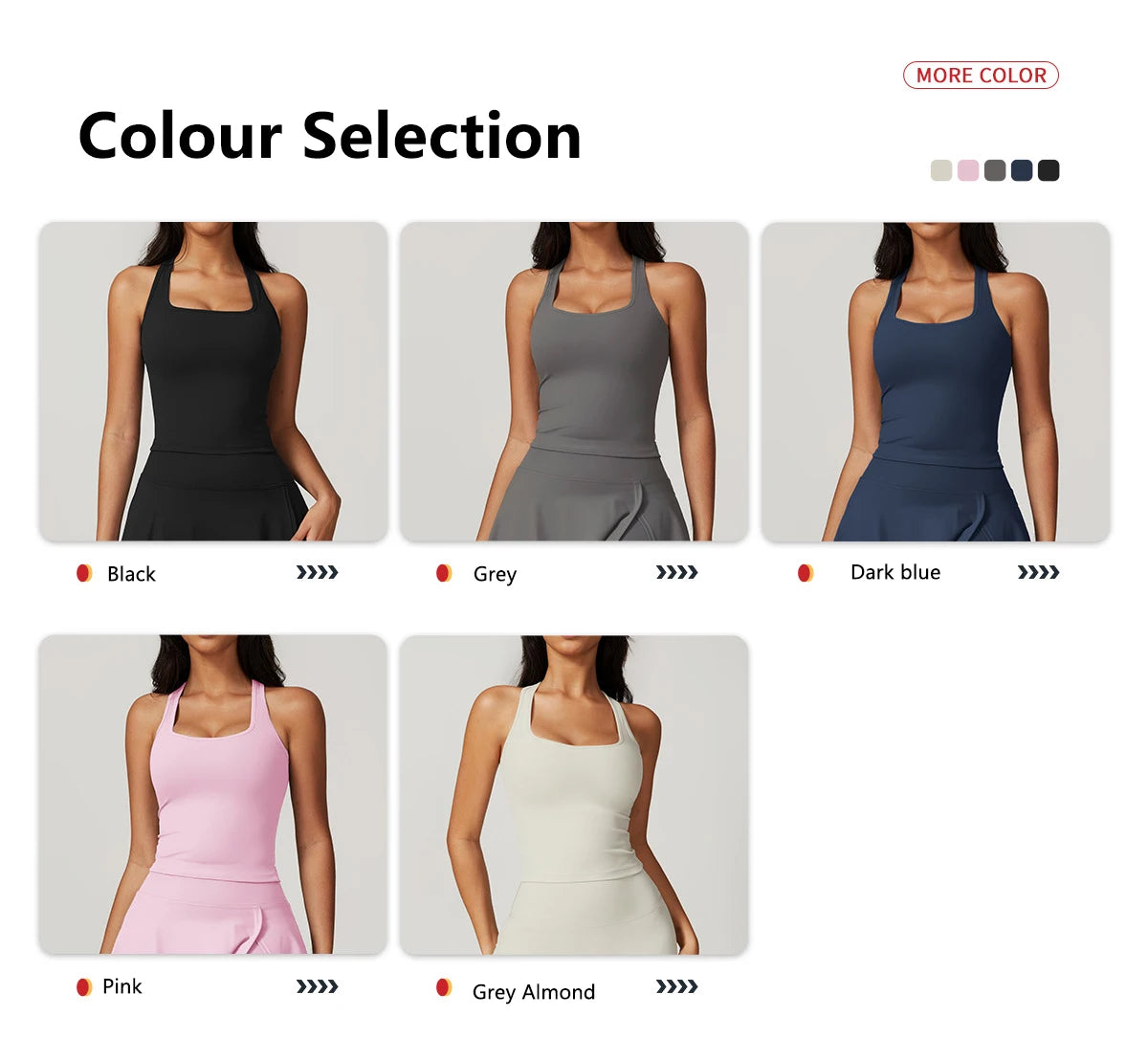 Hearuisavy Shockproof Yoga Vest Running Gym Tank Top Women Fitness Quick-Dry Workout Vest Female Sports Sleeveless Top Women