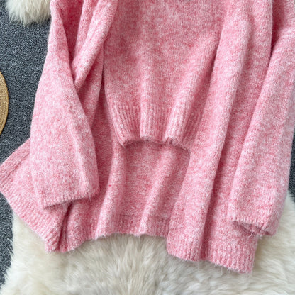 Womens Knit Cardigan Long Sleeves And Sleeveless Tank Top Set Polyester