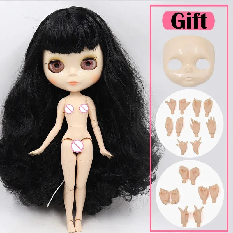 ICY DBS Blyth Doll White Skin Joint Body 1/6 BJD Special Price OB24 Toy Gift