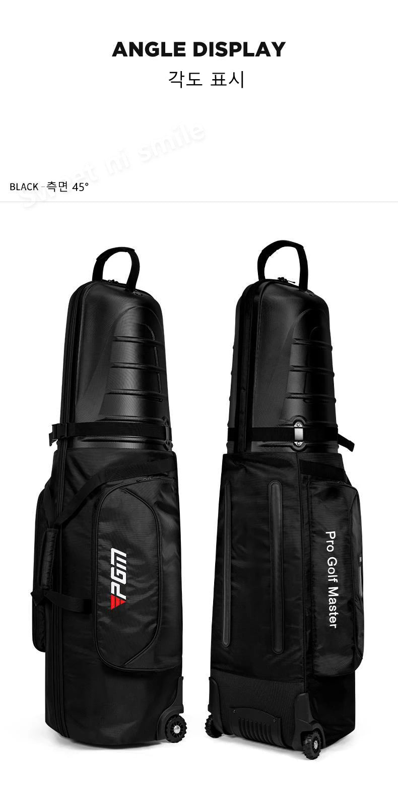 PGM Golf Aviation Bag for Men and Women, Travel Ball Bag, Collision and Compression Protection  HKB014
