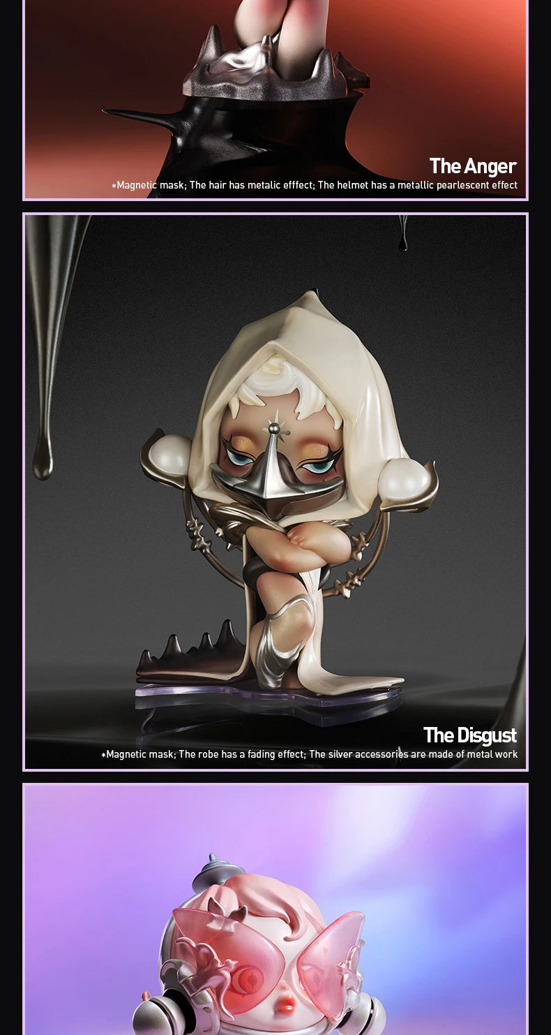 POP MART Skullpanda The Sound Series Blind Box Mystery Box Guess Bag Toys Doll Cute Anime Figure Desktop Ornamentsdel Girls Gift