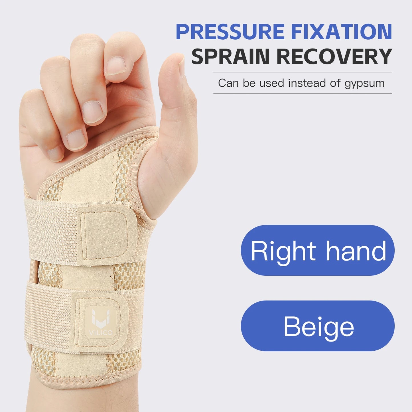 Finger Joint Pain Tendon Sheath Adjustable Dual Strap Wrist Guard with Thin Design Thumb Strain Protection Strap Wrist Guard