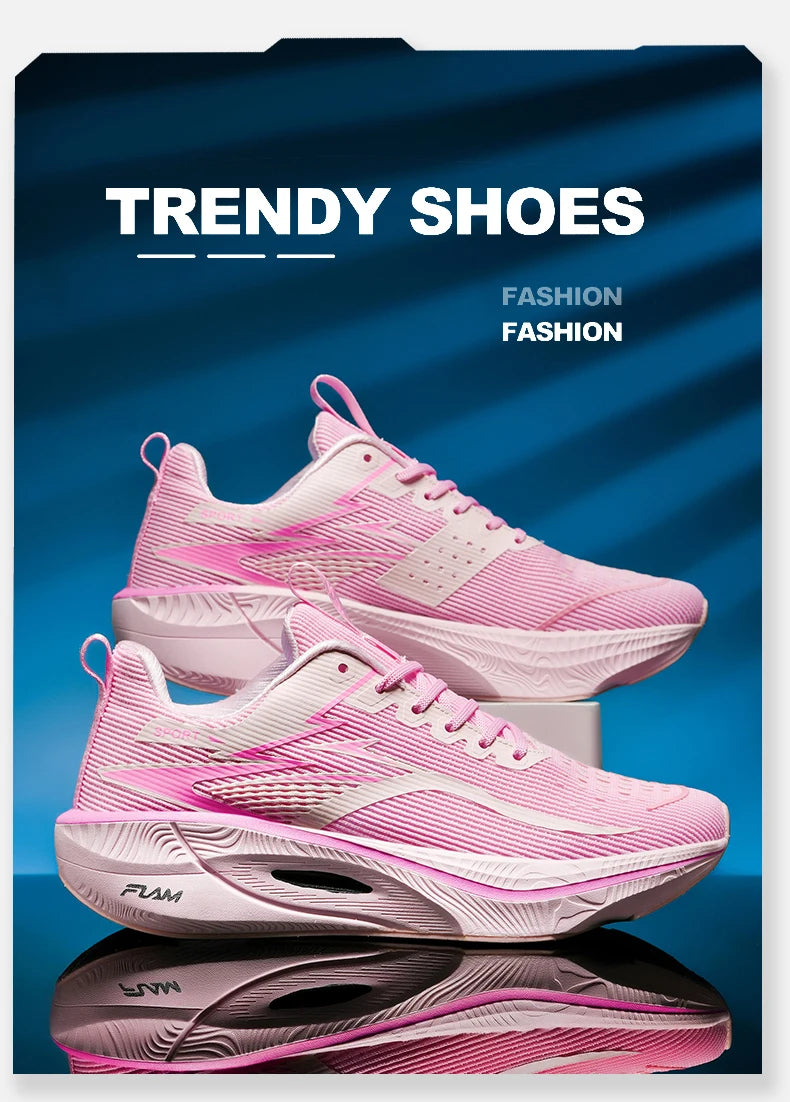 Men's Sneakers Anti-slip Cushioned Comfortable Racing Training Running Shoes Mesh Tennis Shoes Casual for Women