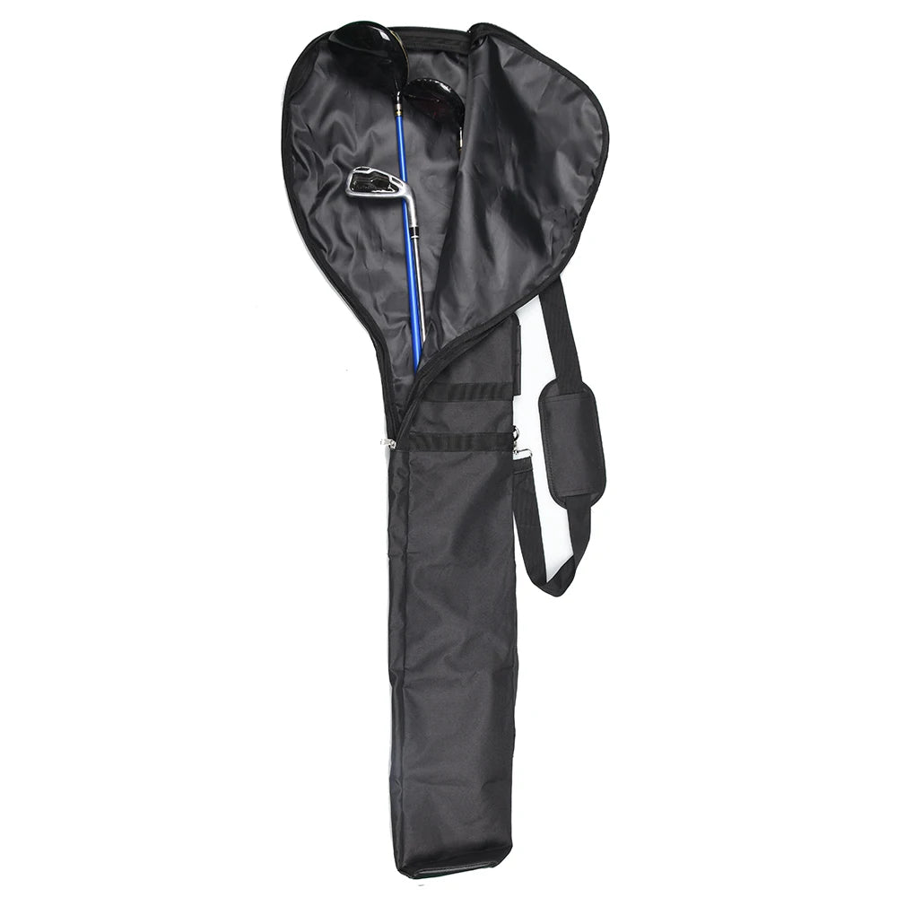 Golf Sunday Bag Golf Club Bag Mini Golf Bag Training Practice Golf Bag Travel Case Foldable