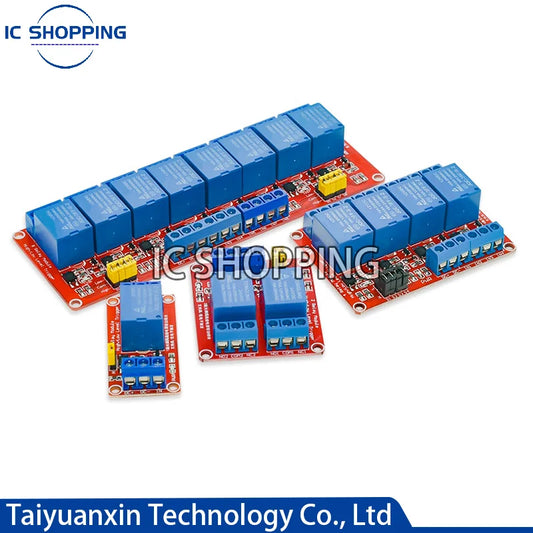 1 2 4 8 Channel 5V 12V Relay Module Board Shield with Optocoupler Support High and Low Level Trigger for Arduino  Electronic DIY