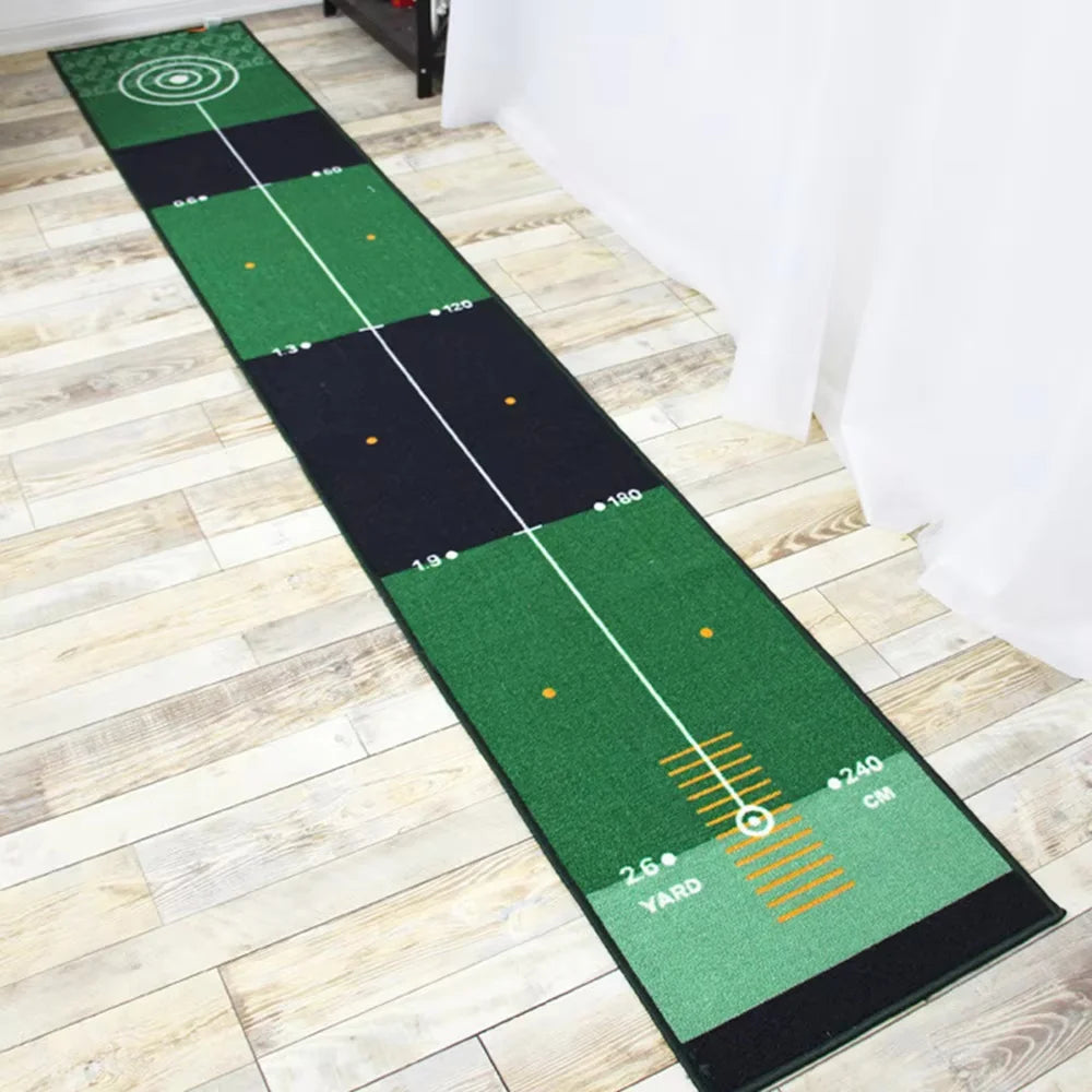 Golf Putting Carpet 50X300cm Golf Mat Lightweight Golf Training Pads Portable Putter Practice Indoor Outdoor Golf Sports