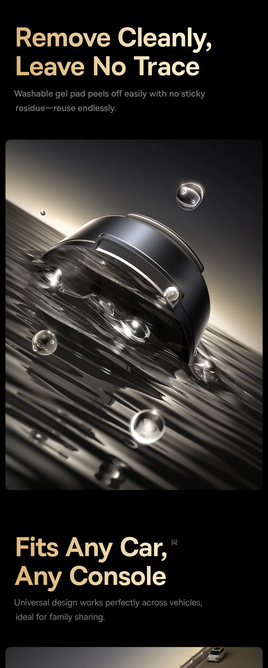 Baseus Car Phone Holder Sucker for Dashboard Windshield Mobile Car Cell Phone Holder Clamp For iPhone Pro Xiaomi Huawei Samsung